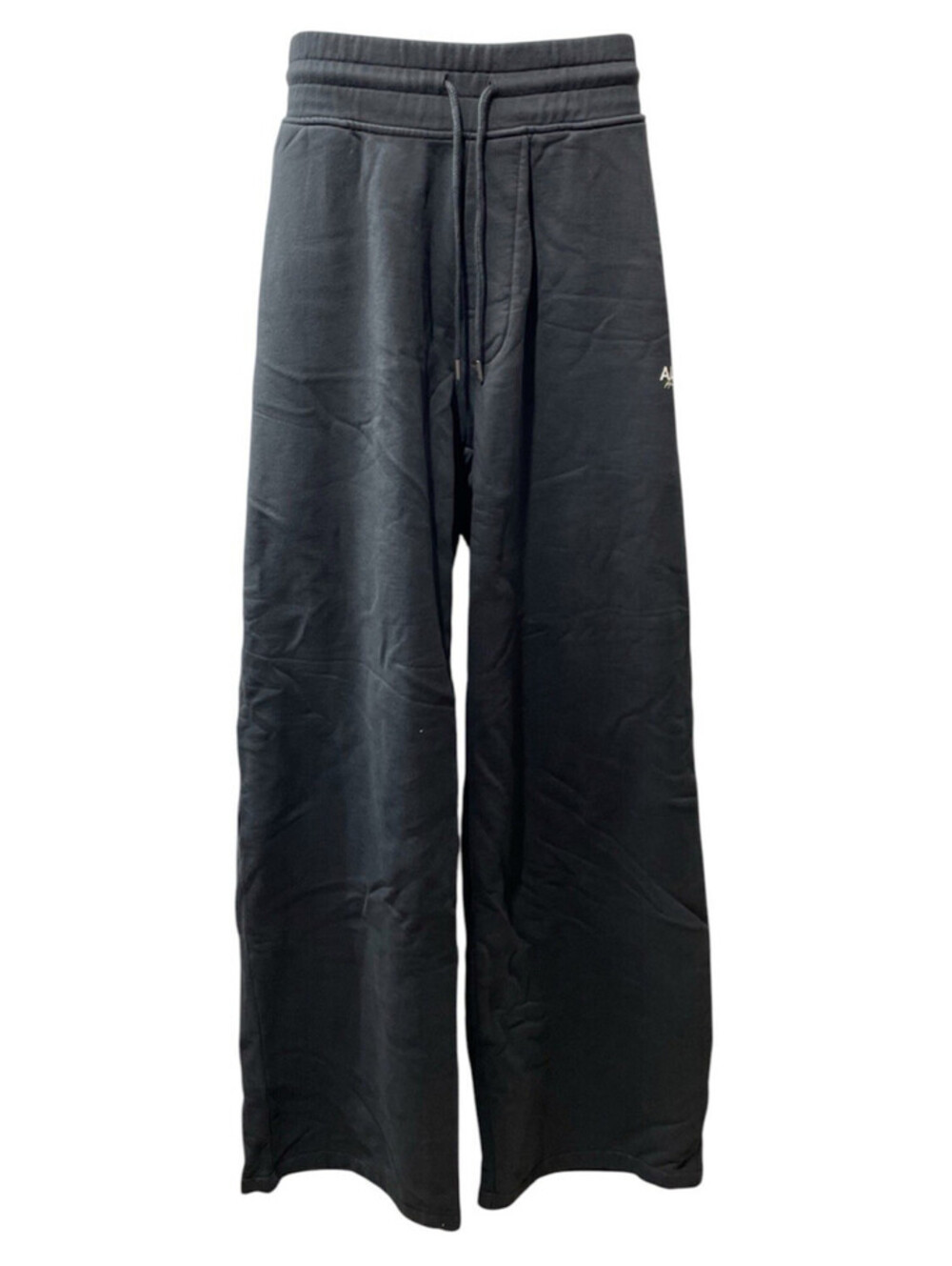 Allsaints Men's Emblem Long Sweatpant Washed Black Casual with Pockets Size XL